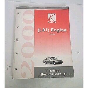 2000 Saturn L Series L81 Engine Revised Service Repair Shop Manual